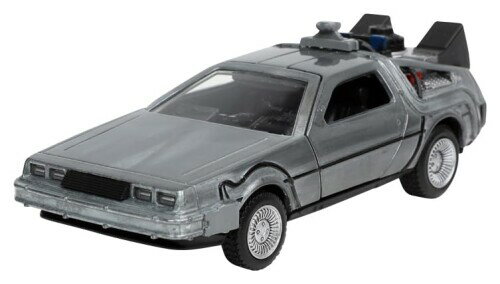 京商 (Kyosho) Jada Toys HOLLYWOOD RIDES バック・トゥ・ザ・フューチャー シリーズ 1/32 バック・トゥ・ザ・フューチャー I タイムマシーン (デロリアン) 完成品 JADA32185