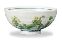 マルサン宮本 飯碗 『九谷焼』 径11.4X高さ5.5cm 四季の花 飯碗 菜の花