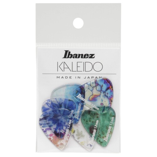 Ibanez(アイバニーズ) ピック6枚セット KALEIDOシリーズ Tritanを使用した、カラフ...