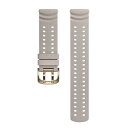 POLAR(ポラール) シリコンリストバンド 22mm グレージュ S-L 910112401(4)
