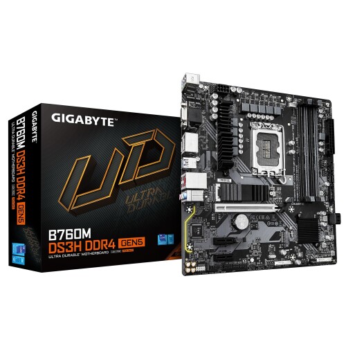 GIGABYTE B760M DS3H DDR4 GEN5 Micro-ATX マザーボード MB6953