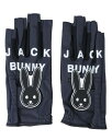(ジャックバニー) 継続定番商品 レディース グローブ (両手用・ネイルスルー) / ゴルフ 手袋 / 262-5985101 120_ネイビー SS (17~...