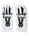 (ジャックバニー) 継続定番商品 レディース グローブ (両手用・ネイルスルー) / ゴルフ 手袋 / 262-5985101 030_ホワイト S (19~2...