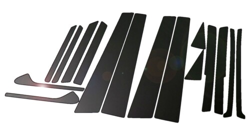 BRIGHTZ ムーブ 175系 超鏡面ブラックメッキピラーパネルカバー 16PC バイザー無し用 5174