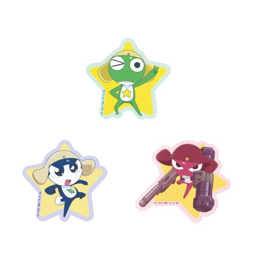 グルマンディーズ ケロロ軍曹 キャラスタムステッカー ケロロ・タママ・ギロロ BKG-02A