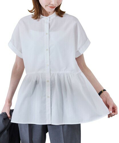 ロペピクニック フレンチペプラムシャツ レディース GDH15190 オフサブ (15) 38