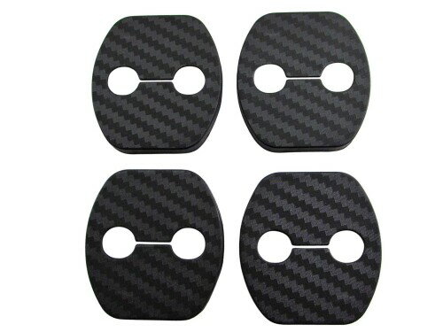 Rakuten - BRIGHTZ キックス P15 カーボン調ドアストライカーカバー 4PC P 15
