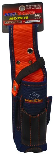 MacCho MC-TS-19 ツールサック ペン型充電ドライバーケース ネイビーXオレンジ MC-TS-19
