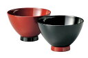 J-kitchens お椀 すえひろ夫婦椀 朱・黒 (2客) 11.1cm 漆塗り 手塗り 日本製