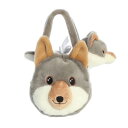 オーロラワールド ぬいぐるみ エコネーションファンシーパルズ オオカミ
