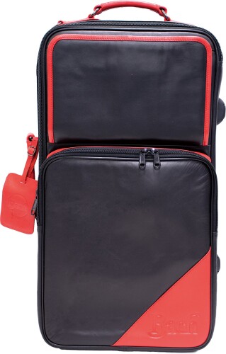 バック BACH トランペット用コンパクトギグバッグ トリプル 黒レザー&赤レザー