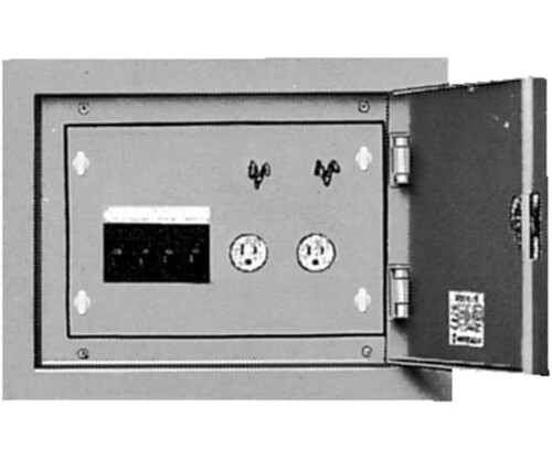 河村電器産業 非常コンセント盤 EC 12N