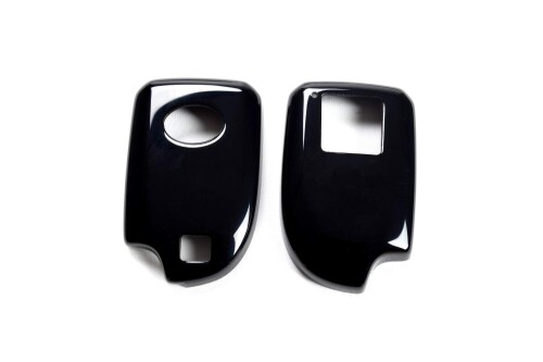 SecondStage スマートキーカバー キーケース トヨタ ハイエース/レジアスエース200系 スペイド140系 他 Type14(両側スライド) ピアノブラック T398BLK