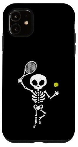 iPhone 11 テニス: Skeleton Tennis スマホケース