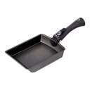 アイメディア(Aimedia) 玉子焼き器+ハンドル 玉子焼きフライパン 脱着ハンドル付 卵焼き エッグパン チタンシェフ IH対応 ガス火対応 オーブン対応 ...