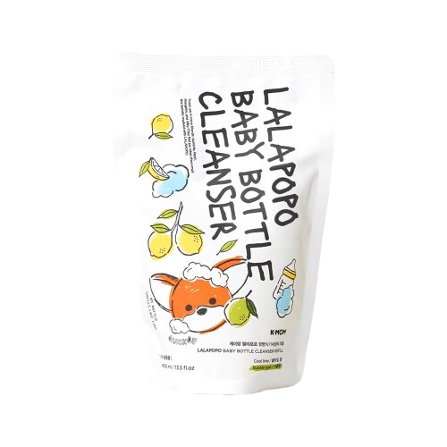 K-MOM ケイマム LALAPOPO ララポポ 哺乳瓶洗浄剤（泡タイプ）詰め替え 気になる成分20種類を検査クリア、5種のフルーツエキス配合 　保湿と肌の鎮静に役立ち、素手での洗浄も安心して使えます。 人工香料不使用、食用香料配合 　合成香料を使用せず、食品由来の香りで赤ちゃんの食器にも安心。 液体タイプと泡タイプの2種類から選べる 　好みに合わせて使い分け可能。家庭でも外出先でも便利です。 植物由来の界面活性剤使用で家族全員の食器にも最適 　哺乳びんはもちろん、家族の食器にも使えるやさしい成分設計。 可愛いキャラクターデザイン&詰め替え用リフィル対応 　キッチンや育児空間を明るくする愛らしいデザインで、詰め替え用もあり経済的です。 商品紹介 ■弱酸性でお肌にやさしい ■0ヶ月から使える(新生児対応) ■動物実験なし(クルエルティフリー) ■キッチンサイズに合うコンパクトボトル ■2ステップで簡単洗浄(泡立ち&すすぎ簡単) ■パラベン ■アルコール ■着色料フリー ■韓国ブランド ■ママに人気の商品が、日本上陸! ■泡タイプなので、泡立て不要です ■コスパ抜群の詰め替え用リフィル対応です 原材料 ■成分 水、エデト酸四ナトリウム、安息香酸ナトリウム、ラウリルグルコースカルボン酸ナトリウム、アルキルポリグルコシド(APG)、グリセリン、炭酸水素ナトリウム(重曹)、クエン酸、グレープフルーツ果実エキス、レモン果実エキス、アンズ果実エキス、ユズ果実エキス、マンダリンオレンジ果実エキス、香料(クールライムの香り 0.15%) 使用方法 詰め替え用は、使用中のボトルのフタを開けて、中身をゆっくりと注ぎ入れてください。 こぼれないように、安定した場所で行うのがおすすめです。 商品コード20081682300商品名K-MOM ケイマム LALAPOPO ララポポ 哺乳瓶洗浄剤（泡タイプ）詰め替え型番115820カラークリア※他モールでも併売しているため、タイミングによって在庫切れの可能性がございます。その際は、別途ご連絡させていただきます。※他モールでも併売しているため、タイミングによって在庫切れの可能性がございます。その際は、別途ご連絡させていただきます。