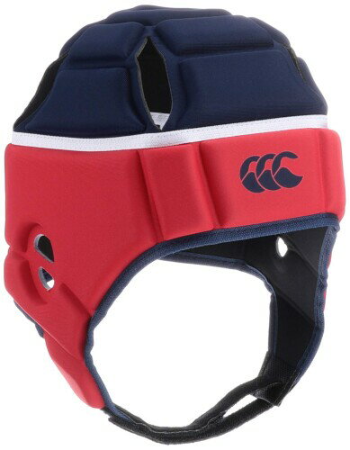 canterbury(カンタベリー) ヘッドギア HEADGEAR ヘッドギア AA09556 TR_ネイビー/レッド XL
