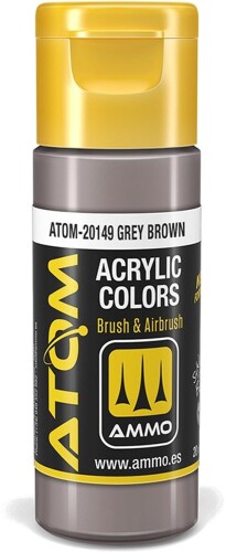 アモ アトムカラー グレーブラウン 20mL ホビー用塗料 AMOATOM-20149 容量:20mL アトムカラーはアモが独自に開発した、超微細顔料を使用した全く新しい水性カラーシリーズです。 筆でもエアブラシでも使用できるよう特別に配合されています。 ラッカー系塗料に近い下地隠蔽性と乾燥時の被膜耐久性を実現。 セルフレベリング(表面張力により塗装面が自然に平らになる性質)を備えています。 アモ 「アトムカラー グレーブラウン 20mL」 ホビー用塗料です。 アトムカラーはアモが独自に開発した、超微細顔料を使用した全く新しい水性カラーシリーズです。 ラッカー系塗料に近い下地隠蔽性と乾燥時の被膜耐久性を有し、セルフレベリング(表面張力により塗装面が自然に平らになる性質)を備えたアトムカラーは、筆でもエアブラシでも使用ができるよう特別に配合された塗料です。 アトムカラーはソリッドやメタリック、ウォッシャブル等の幅広い色域をカバーする180種以上がラインナップされ、その中には実物の航空機やAFVなどの塗装を正確に再現したカラーも含まれています。 また航空機やAFVだけでなく車や艦船模型、キャラクターモデル、フィギュアやウォーゲームユニット、鉄道模型やジオラマなどあらゆる模型に使用することが出来ます。 最新の厳格な世界的安全規制に準拠して製造された無臭 ■無毒のアトムカラーは、アモの20年以上にわたる水性ホビーカラー研究の集大成と呼べる塗料です。 ※この商品はホビー用の塗料です。別途、工具等はご用意ください。 ※本商品以外(接着剤、工具、電池等)は含まれません。 容量:20mL 商品コード20081664301商品名アモ アトムカラー グレーブラウン 20mL ホビー用塗料 AMOATOM-20149型番ATOM-20149サイズ20mL※他モールでも併売しているため、タイミングによって在庫切れの可能性がございます。その際は、別途ご連絡させていただきます。※他モールでも併売しているため、タイミングによって在庫切れの可能性がございます。その際は、別途ご連絡させていただきます。