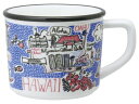井澤コーポレーション a cup of happiness. シティースケープ マグ Hawaii サイズ:約W9.5 H7.7 112186