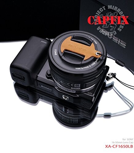 GARIZ SONY 16-50mm用 レンズキャップフィックス XA-CF1650LB ライトブラン