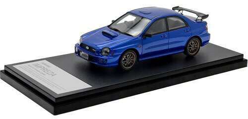 インターアライド(INTERALLIED) Hi Story 1/43 スバル インプレッサ S202 STi Version (2002) WRブルー・マイカ 完成品