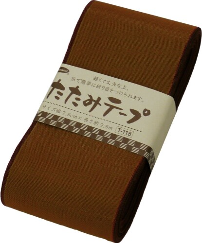 Panami タタミテープ 無地 幅7.5cm×長サ9.5m巻 T-118 オレンジ 本体サイズ :(約)幅7.5cm×9.5m巻 畳のヘリに使われている、軽くて丈夫なテープ 指で折り目を付けられるので、カンタンに作品を仕上げられます バッグなどにしても、とても軽くて丈夫な実用性の高い仕上がりを楽しめます。 商品コード20076334313商品名Panami タタミテープ 無地 幅7.5cm&times;長サ9.5m巻 T-118 オレンジ型番T--118サイズ約7.5cm x 約9.5m巻カラーオレンジ※他モールでも併売しているため、タイミングによって在庫切れの可能性がございます。その際は、別途ご連絡させていただきます。※他モールでも併売しているため、タイミングによって在庫切れの可能性がございます。その際は、別途ご連絡させていただきます。