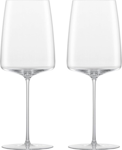 ツヴィーゼル グラス（ZWIESEL GLAS） ワイングラス シンプリファイ 赤白ワイン兼用 風味豊かでスパイシーなワイン 2個ペア ハンドメイド m122054