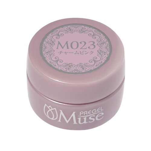 PREGEL Muse カラージェル チャームピンク 3g PGU-M023 カラージェル 商品紹介 プリジェルミューズは、｢縮まない｣ ■｢筆跡が消えていくほどのレベリング｣ ■｢薄塗りも厚塗りも完全硬化｣ ■｢もちろん発色もいい｣という、プリジェルの更に先を行く全く新しいカラージェルラインです。 さらに、プリジェルカラーEXと1:1でミキシングすれば、相乗効果で操作性がさらにパワーアップ!! 【LED:10秒】 ※化粧品登録済　 ※JNAジェルネイル検定対応商品 安全警告 ■使用中、使用後にはれ、かゆみ、刺激等の異常が現れた時は使用を中止し、皮膚科専門医にご相談ください。 ■万一目に入った際はすぐに水で洗い流し、専門医にご相談ください。 ■爪以外にはご使用にならないでください。 ■使用中はキャップを開けたままにせず、ライトや照明等に近づけないでください。 ■使用後はしっかりとキャップを閉め、乳幼児の手の届かない、直射日光の当たらない冷暗所に保管してください。 ■開封後は早めに使い切ってください。 ■火気の側に近づけないでください。 商品コード20081672314商品名PREGEL Muse カラージェル チャームピンク 3g PGU-M023カラーピンク※他モールでも併売しているため、タイミングによって在庫切れの可能性がございます。その際は、別途ご連絡させていただきます。※他モールでも併売しているため、タイミングによって在庫切れの可能性がございます。その際は、別途ご連絡させていただきます。