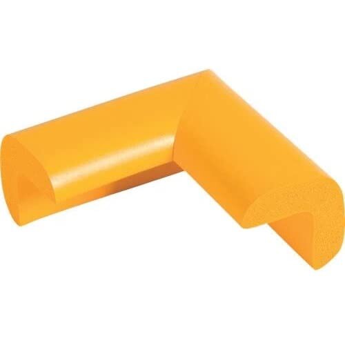 TRUSCO(トラスコ) 安心クッション コーナー用 小 1個入 イエロー TAC-26 × 50個