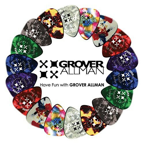 Grover Allman Vintage Celluloid, Confetti, Jazz, 0.96mm 10枚
