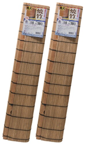 焼竹 すだれ 約88x180cm 室内用 水勘製簾所