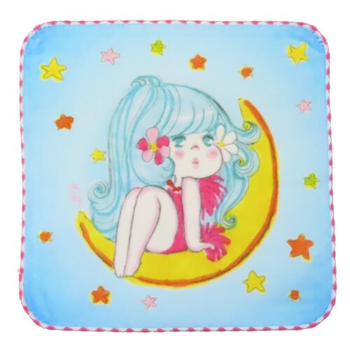 林(Hayashi) ミニタオル 約25×25cm 水森亜土 オンザムーン PO522800