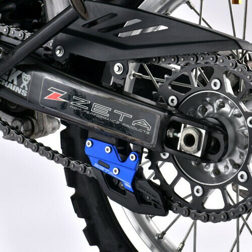 ジータレーシング(ZETA RACING) WR250R/X '07-20 チェーンガイド ブルー ダートフリーク DIRTFREAK F6419 2