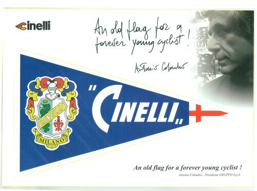 チネリ(cinelli) ステッカー フラッグ 605005100100