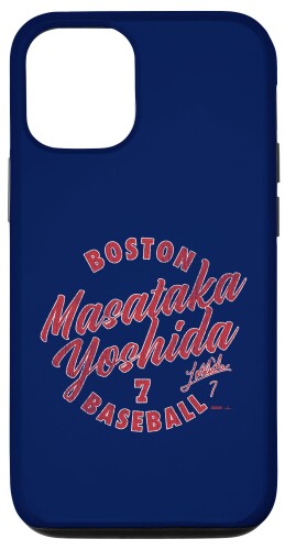 iPhone 15 吉田正孝 ボストン野球 ヴィンテージ 筆記体 MLBPA スマホケース