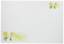 紙のたより ランチョンマット グラデーションマット 菜の花 100枚 14942