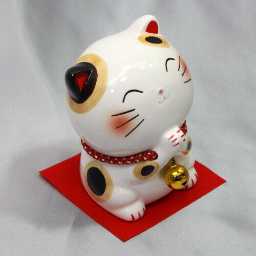 金鈴願い 猫 貯金箱 全長:11cm 日本製の紹介画像2