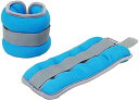 エルエルビースポーツ(LLB SPORTS) アンクル リストウェイト ブルー 1.0kg 20cm×8.1cm 2482 2個