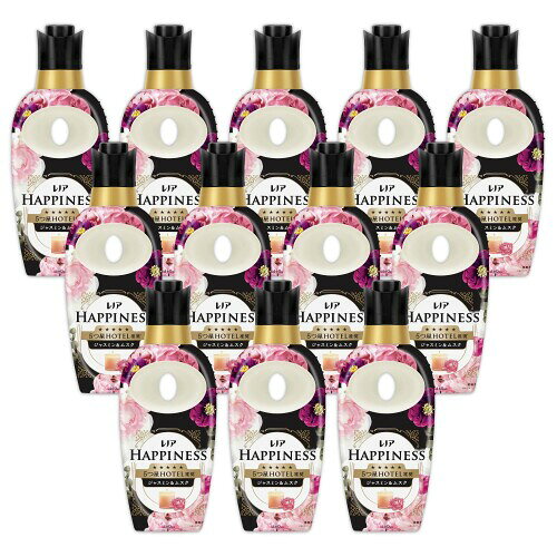 レノア ハピネス5つ星ホテルの夢ふわタッチ 柔軟剤 ジャスミン＆ムスクの香り 本体 460mL×12本 新しくなったレノアハピネスは、5つ星ホテルが認めた上質で清潔感のある香りと極上の肌触り。(詳しくはWebへ) レノアハピネスジャスミン&ムスクの香り。上品なムスクとジャスミンを使用した甘さ控えめな大人の香りが一日中長続き。5つ星ホテルも認める贅沢な香りが1週間楽しめます。(保管状態にて) 最高量1の柔軟成分を配合しているから、100回洗ったゴワゴワタオルも新品のようにふわふわに!(1 過去10年レノアハピネスにおいて、2 複数回洗濯後イメージ。) 汗をかいても防臭。部屋干しもOK。赤ちゃん用衣類も柔らかく。静電気を抑制。( いい香りに) レノアの柔軟剤は、ドラム式洗濯機や自動投入洗濯機でもお使いいただけます。詳細の使用方法や使用量は、製品裏の説明をご覧ください。 赤ちゃんの衣類もOK。家族全員対応 - 赤ちゃん用と大人用の両方に使える柔軟剤。植物由来の厳選成分配合。柔軟成分を指す。肌にやさしい。 商品紹介 "5つ星HOTEL推奨* 大人リッチな香り　5つ星ホテルの夢ふわタッチ ジャスミン&ムスク:上質なムスクとジャスミンを使用した、甘さ控えめな大人の香り。 汗をかいても防臭 部屋干しOK*1 赤ちゃん用衣類もやわらかく 静電気を抑制 *詳しくはウェブへ *1 いい香り レノア ハピネス 5つ星ホテルの夢ふわタッチ 柔軟剤 ジャスミン&ムスクの香り" 原材料 ■成分 界面活性剤(エステル型ジアルキルアンモニウム塩)、安定化剤、香料 商品コード20081680329商品名レノア ハピネス5つ星ホテルの夢ふわタッチ 柔軟剤 ジャスミン＆ムスクの香り 本体 460mL&times;12本サイズ本体 460mL&times;12本※他モールでも併売しているため、タイミングによって在庫切れの可能性がございます。その際は、別途ご連絡させていただきます。※他モールでも併売しているため、タイミングによって在庫切れの可能性がございます。その際は、別途ご連絡させていただきます。