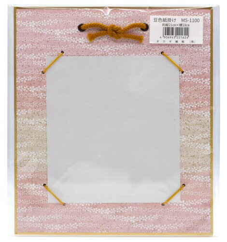 タカギ繊維 Panami 色紙掛け 手芸材料 豆色紙掛け サイズ 約 縦21cm×横18cm MS1100
