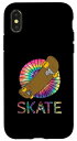 iPhone X/XS スケートボード スマホケース