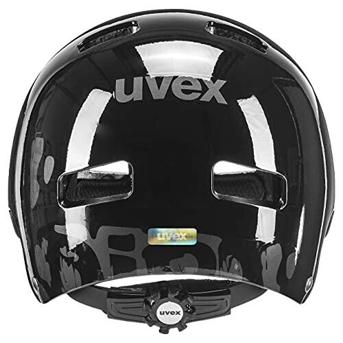 uvex(ウベックス) 自転車ヘルメット 子供用 丈夫なハードシェル サイズ調整可能 kids 3 ダートバイクブラック 55-58 cm