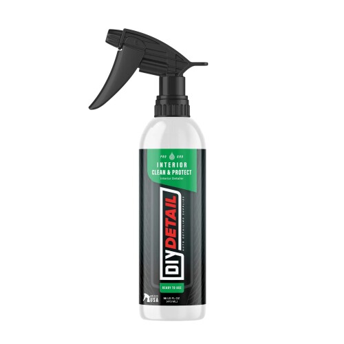ディーアイワイ ディテール(DIY Detail)インテリアクリーン＆プロテクト(Interior Clean & Protect) 473ml 内装クリーナー 内装保護 洗車用品