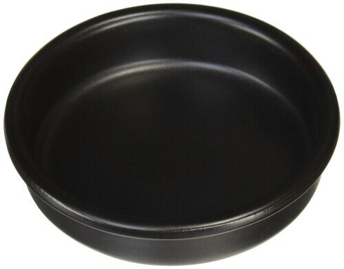 萬古焼 アヒージョ鍋 ミニ鍋 直火対応 アヒージョボウル 皿 (大) 直径約14cm 黒 食器 陶器 電子レンジ オーブン可 日本製 15587