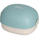 山中塗 弁当箱 おにぎりケース おにぎり入れ おかずが入る 350ml レンジ対応 bitie BL (ブルー) 日本製 C18094-7(3)