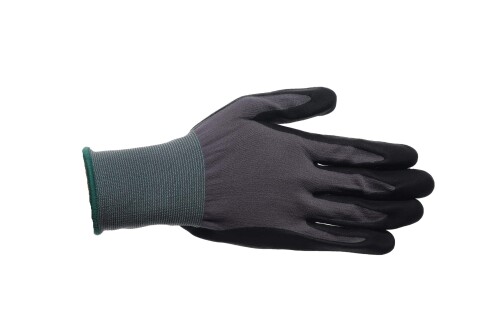 ペンギンエース WORK HUNTER FIT LLサイズ 色:グレーサイズ:LL厚さ(mm):10.0リストカラー:グリーン全長(cm):23.5手のひら周り(cm):20.2中指長さ(cm):9.0 ■手首にゴム糸を仕様しているので、手にぴったりフィットします。 ■耐久性が高く、グリップ力に優れます。 ■やわらかく、手によく馴染みます。 商品コード20080820337商品名ペンギンエース WORK HUNTER FIT LLサイズ型番WORK-HUNTER-FIT-LLサイズ並※他モールでも併売しているため、タイミングによって在庫切れの可能性がございます。その際は、別途ご連絡させていただきます。※他モールでも併売しているため、タイミングによって在庫切れの可能性がございます。その際は、別途ご連絡させていただきます。