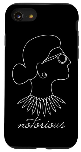 悪名高いルース・ベイダー・ギンズバーグ Notorious RBG Ruth Bader Ginsburg スマホケース iPhone SE (2020) / 7 / 8 用