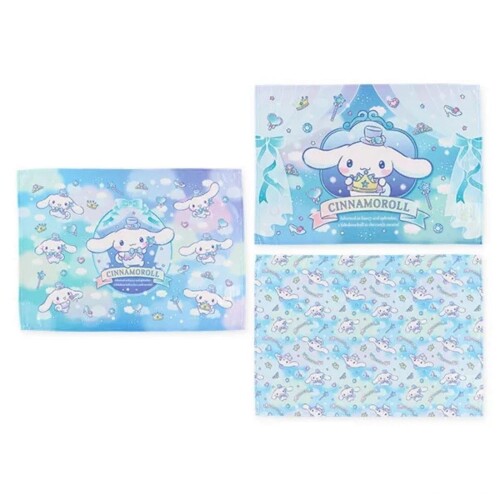 サロンジェ サンリオ ランチョンマット 3枚 セット シナモロール 35×50cm 62671