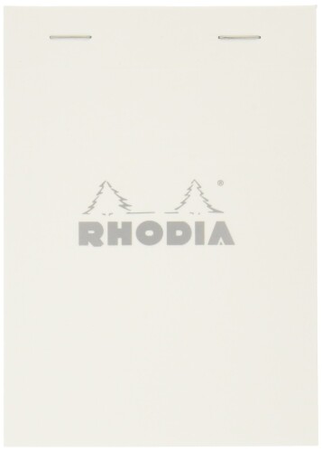 ロディア メモ帳 No.13 (A6) 80枚 5mm方眼罫 撥水カバー ミシン目入 ホワイト RHODIA cf13201 10.5x14.8cm 360°折り返し可能な3本ラインと撥水、耐久性を兼ね備えたカバー ボール紙台紙+ホチキス芯が表面に出ない安全加工により、立位での安定した筆記を可能にします。 ブランド:RHODIA(ロディア) フランス生まれの高品質なブロックメモ「ロディア」 立位での筆記を前提に、プロフェッショナルユースに耐える機能性と、すぐれたデザイン性から、多くの人に愛されてきたロディア。ヨーロッパの日常に欠かせないプロダクトであると同時に、アメリカ ■カナダなど北米では、そのグリッド状のグラフ方眼フォーマットから、科学者、アーティスト、建築家 ■デザイナーを中心に、定番となりました。アメリカの主要な建築学科のショップに販売されているということです。時を越え、世界的な定番メモとなったオレンジ色の表紙は、フランスを代表する顔のひとつです。 商品コード20068048346商品名ロディア メモ帳 No.13 (A6) 80枚 5mm方眼罫 撥水カバー ミシン目入 ホワイト RHODIA cf13201型番cf13201サイズNo.13(A6)10.5&times;14.8cmカラーホワイト※他モールでも併売しているため、タイミングによって在庫切れの可能性がございます。その際は、別途ご連絡させていただきます。※他モールでも併売しているため、タイミングによって在庫切れの可能性がございます。その際は、別途ご連絡させていただきます。