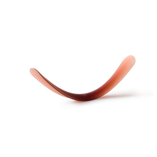 ONOM 靴べら 玄関に馴染む 履きやすい 自立型 日本製 石川県 自社工場で生産 おしゃれ かっこいい かわいい シューホーン 靴ベラ シースルー レッド 赤 半透明 玄関 下駄箱 にも入る イン